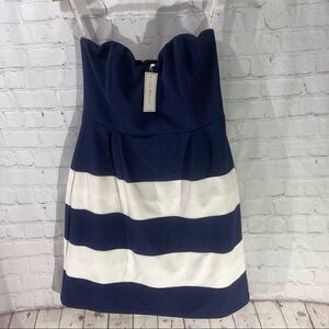 NWT Julie Brown Celine Strapless Dress